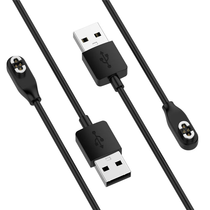 For Shokz Openswim Pro S710 Bone Conduction Earphone Magnetic Charger 1m USB-A Plug Charging Cable - 4