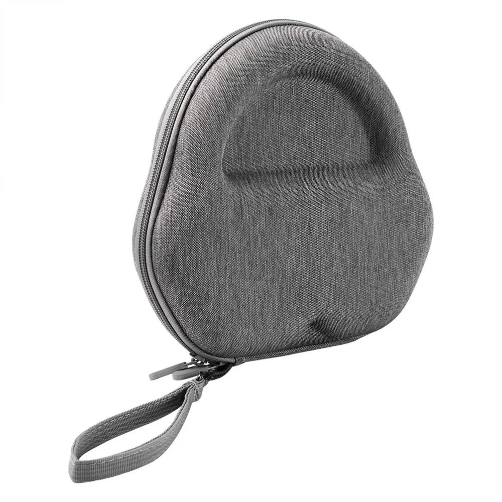 For AirPods Max with USB-C / Max EVA Storage Bag Headphone Carrying Case with 1 Pair Earpad Silicone Case - Matcha Green - 7