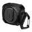 For AirPods 4 Case PC+TPU Lock Design Earphone Protective Cover with Hanging Hook - Black - 1