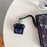 For Apple AirPods with Wireless Charging Case (2019) / AirPods with Charging Case (2019) / (2016) Case Butterfly Pattern Earbuds Cover - Blue - 2