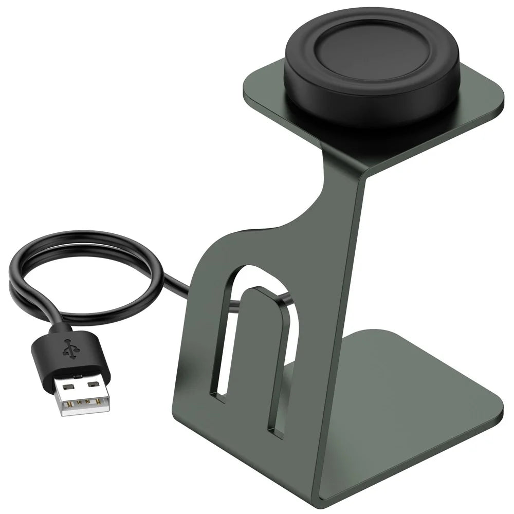 Desktop Charger for Samsung Galaxy Watch Ultra 47mm / Galaxy Watch7 44mm / 40mm Metal Watch Charging Dock Stand with Chip Protection - 2