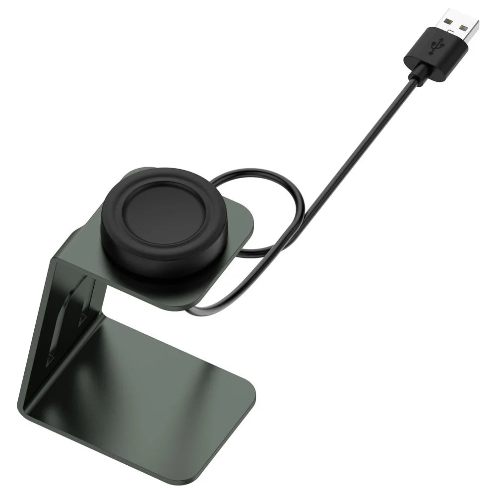 Desktop Charger for Samsung Galaxy Watch Ultra 47mm / Galaxy Watch7 44mm / 40mm Metal Watch Charging Dock Stand with Chip Protection - 6