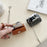 For AirPods 4 / 3 Protective Cover Camera Shape Design Bluetooth-compatible Earbuds Soft TPU Case - Brown - 4