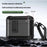 For AirPods 4 Earphone Case Automatic Eject TPU+PC Protective Cover with Carabiner - Black - 7