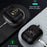 For AirPods Pro Protective Case Skull Design Snap Switch TPU + Metal Earphone Cover with Carabiner - Black - 4