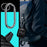 For AirPods Pro Protective Case Skull Design Snap Switch TPU + Metal Earphone Cover with Carabiner - Black - 5