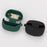 For JBL Tune Beam 2 Earphone Cover Soft Silicone Protective Case with Anti-Lost Buckle - Dark Blue - 6