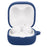 For Sony LinkBuds Open WF-L910 Case Bluetooth-compatible Earbud Silicone Cover with Anti-Lost Buckle - Midnight Blue - 2