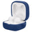 For Sony LinkBuds Open WF-L910 Case Bluetooth-compatible Earbud Silicone Cover with Anti-Lost Buckle - Midnight Blue - 3