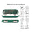 For Nothing Ear (Open) Bluetooth-compatible Earphones Case Silicone Cover with Anti-Lost Buckle - Dark Blue - 4