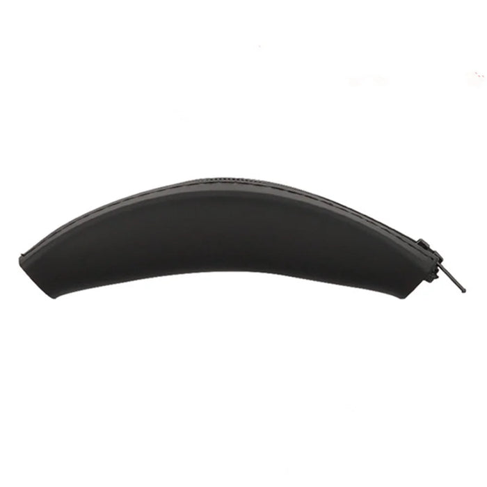 For Anker Soundcore Space Q45 Silicone Head Beam Cover Zipper Headband Protective Sleeve - Black - 1