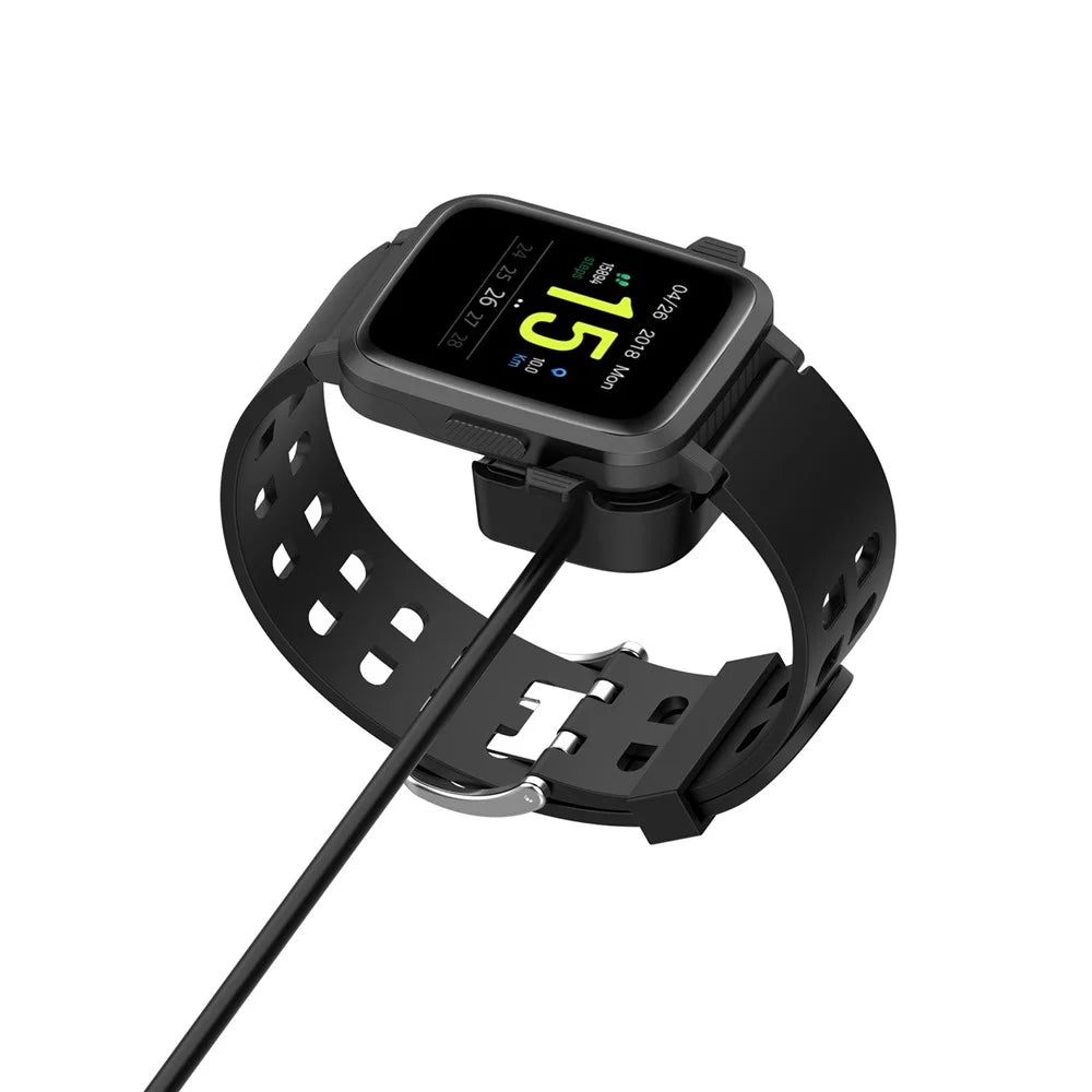 1m USB Charger Cable Smart Watch Charging Dock Cradle for YAMAY SW020 ID205 / Willful ID205 - 3