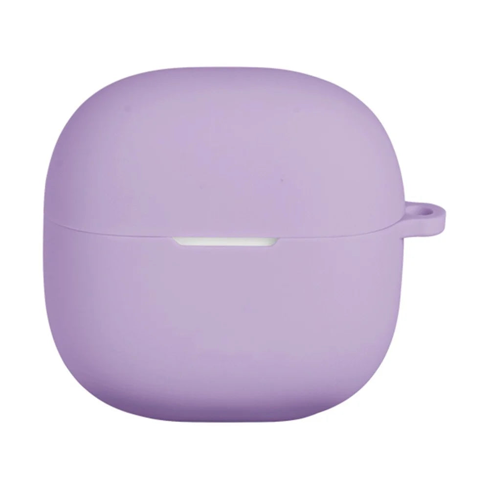For Xiaomi Redmi Buds 8 Lite / Buds 6 Lite Silicone Case Bluetooth-compatible Earphone Anti-Scratch Protective Cover - Purple - 1