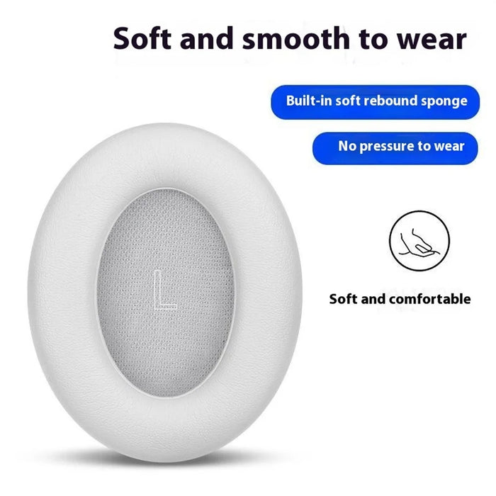 For Bose Quietcomfort Ultra Replacement Ear Pads with Installation Tool - White - 2