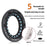 For Bose Quietcomfort Ultra Replacement Ear Pads with Installation Tool - White - 3
