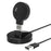 Portable Mini USB Charger + USB Cable Charging Base Dock for Huawei Watch GT / GT 2 - Black - 1