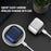For AirPods 4 TPU Case Electroplating Litchi Texture Fall Prevention Earphone Cover with Lanyard - Silver - 4