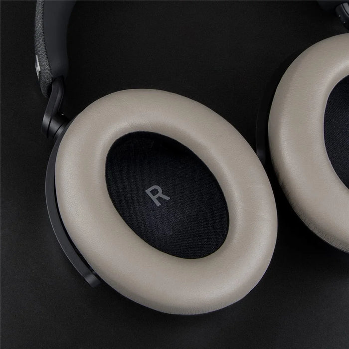 1 Pair For Sennheiser Momentum 4 Replacement Ear Pads Protein Leather Cushions with Removal Tool - Grey - 3