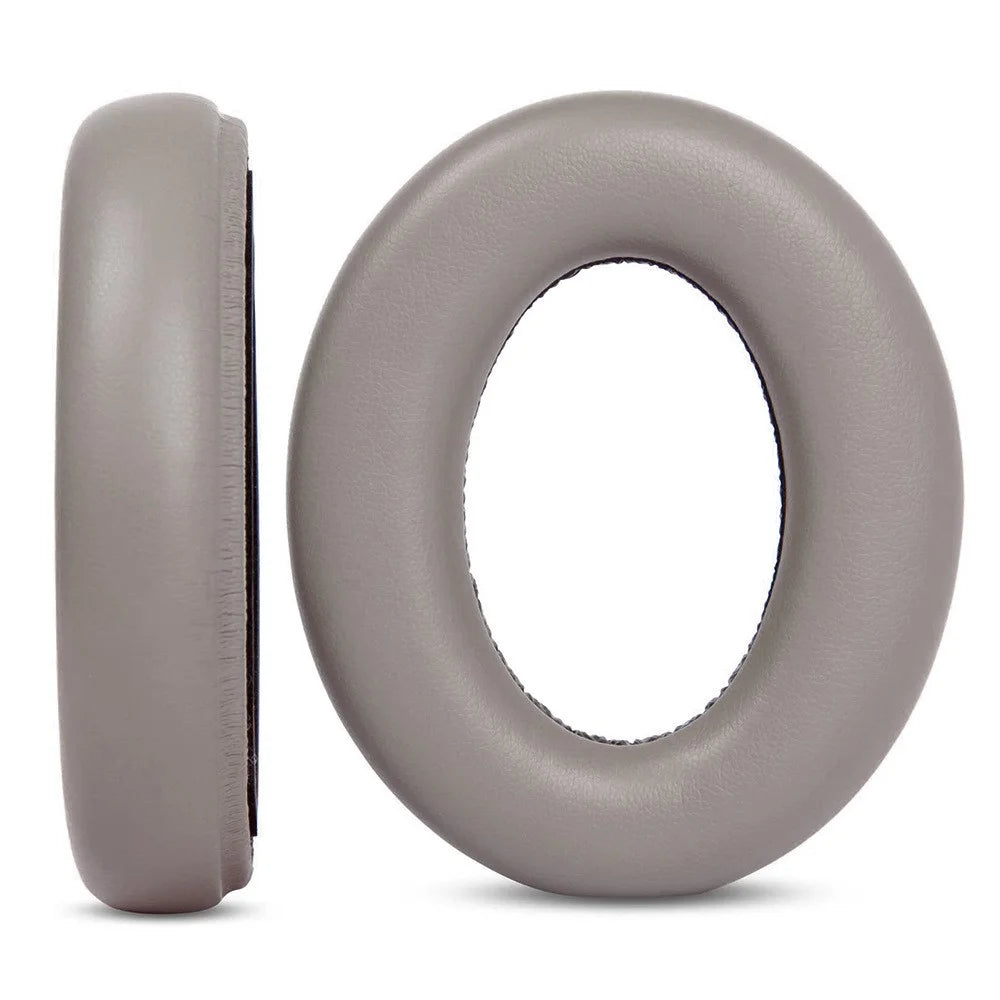 1 Pair For Sennheiser Momentum 4 Replacement Ear Pads Protein Leather Cushions with Removal Tool - Grey - 6