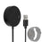 1m USB Cable Charger Smart Watch Charging Dock Cradle for Haylou RS3 LS04 - Black - 1