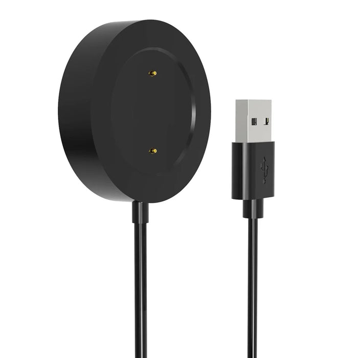 1m USB Cable Charger Smart Watch Charging Dock Cradle for Haylou RS3 LS04 - Black - 4