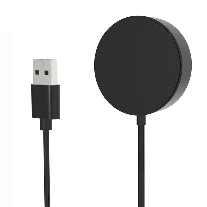1m USB Cable Charger Smart Watch Charging Dock Cradle for Haylou RS3 LS04 - Black - 5