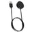 1m USB Cable Charger Smart Watch Charging Dock Cradle for Haylou RS3 LS04 - Black - 7