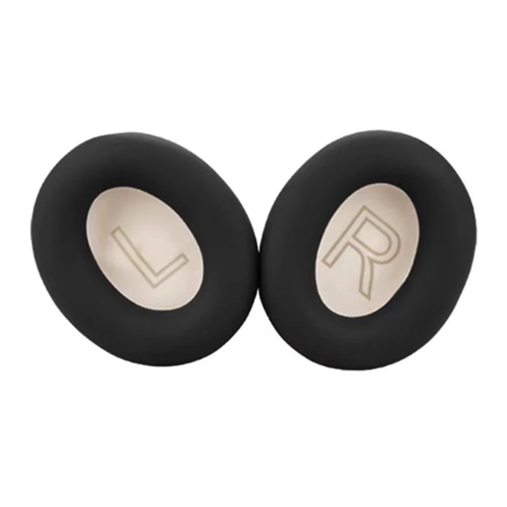 1 Pair Earpad Case For iKF Solo Silicone Headphones Cushion Protective Cover - Black - 1