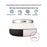 1 Pair Earpad Case For iKF Solo Silicone Headphones Cushion Protective Cover - Black - 4