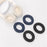1 Pair Earpad Case For iKF Solo Silicone Headphones Cushion Protective Cover - Black - 6