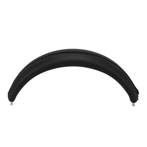 Silicone Headband Cover For Beats Studio Pro Kim Special Edition Headphones Zipper Design Headband Cushion - Black - 1