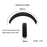 Silicone Protective Cover Set for Beats Studio Pro Kim Special Edition Ear Pad Case + Headband Cover - Black - 5