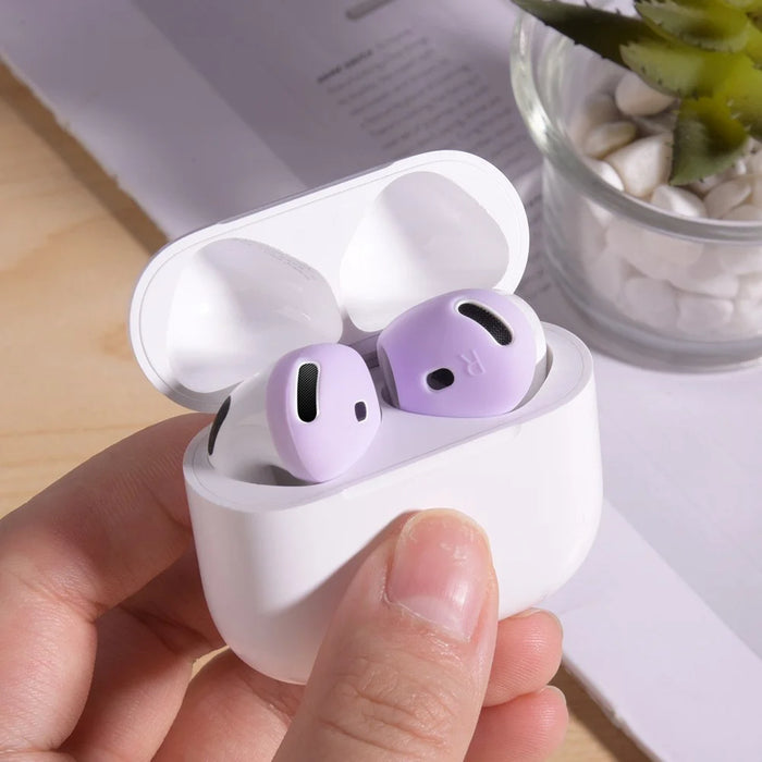 For AirPods 4 Ear Tips Replacement Ultra Thin Silicone Earbuds Cover - Mint Green - 6