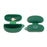 For OnePlus Buds Ace 2 Case with Anti Lost Buckle Bluetooth-compatible Earbuds Silicone Protective Cover - Matcha Green - 2