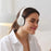 1 Pair For TOZO HT2 Earpad Silicone Case Headphones Cushion Protective Cover - Black - 4
