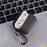 For AirPods 4 Protective Cover Carbon Fiber Texture Earbuds PU Leather PC Hard Case with Hook - Black - 5