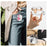 Transparent Case for Samsung Galaxy Buds3 / Buds3 Pro Electroplated TPU + PC Earbuds Protector with Lock Buckle - Rose Gold - 5