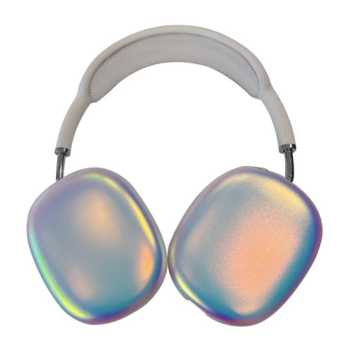 1 Pair For AirPods Max with USB-C / Airpods Max Headphone Earpad TPU Case Electroplated Protective Cover - 1