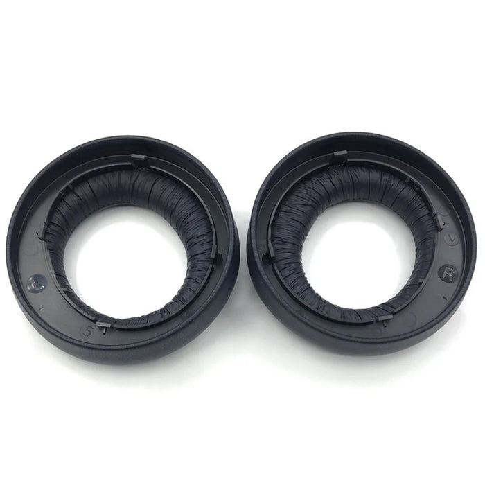 1 Pair For Sony PlayStation 5 PULSE 3D Wireless Headset Earpads Replacement Earmuff Cushions - Protein Leather - 3