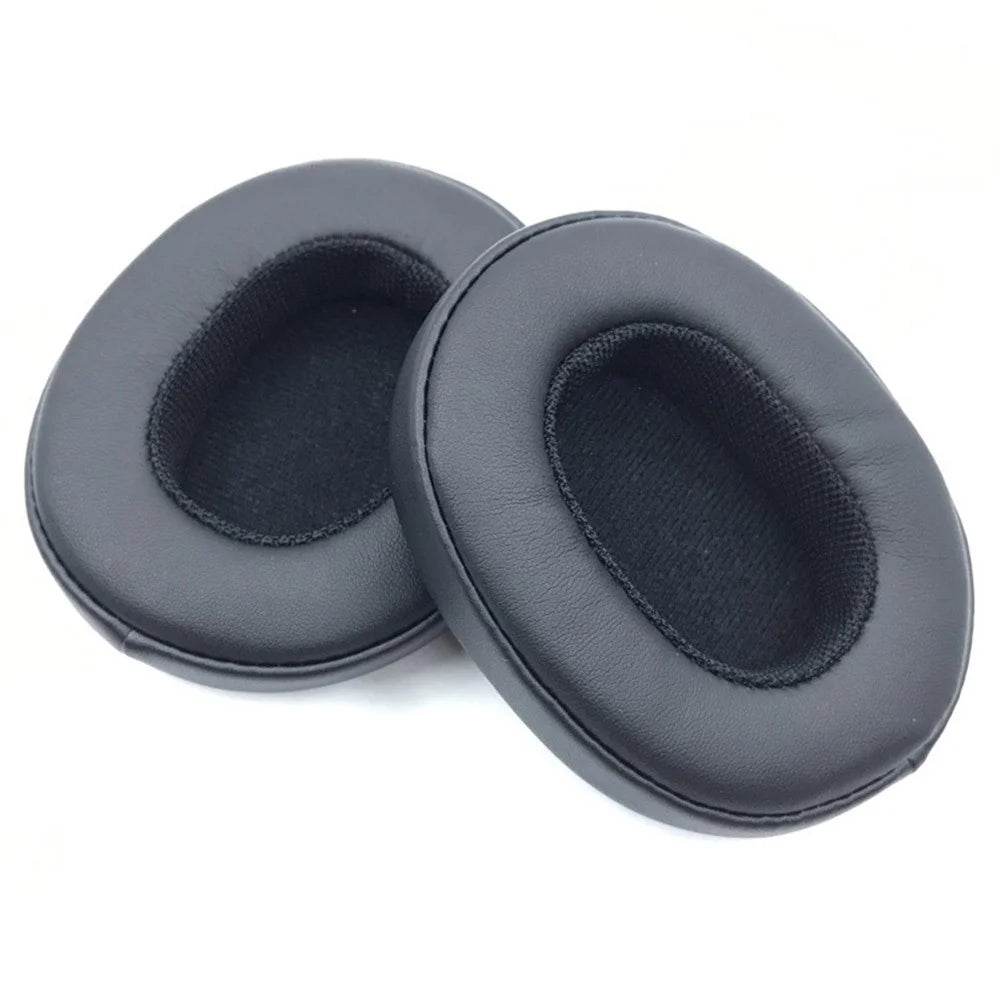 1 Pair Replacement Earpads For Skullcandy Hesh 3 Wireless / Crusher 3.0 Protein Leather Ear Pads Ear Cushions - Black - 1