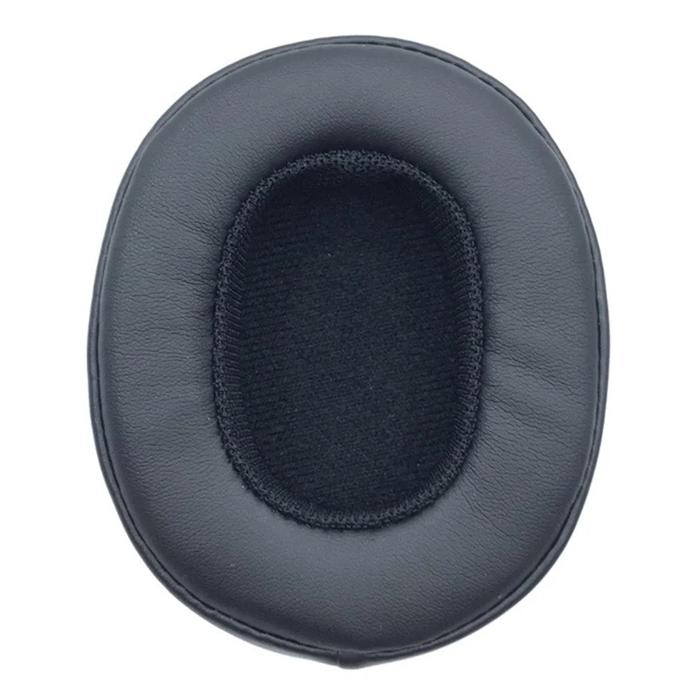 1 Pair Replacement Earpads For Skullcandy Hesh 3 Wireless / Crusher 3.0 Protein Leather Ear Pads Ear Cushions - Black - 2