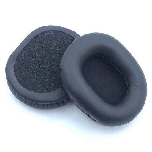 1 Pair Replacement Earpads for Edifier W800BT / W800X / W808BT Headphones PU Leather Cushions - Black - 1