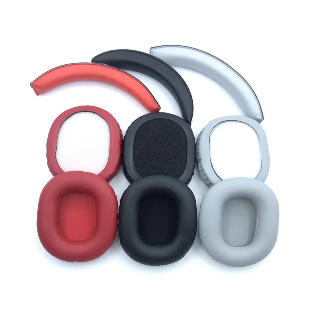 1 Pair Replacement Earpads for Edifier W800BT / W800X / W808BT Headphones PU Leather Cushions - Black - 5