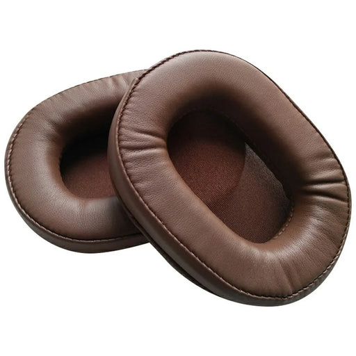1 Pair Earpads For Audio-Technica ATH-MSR7b / ATH-M20X / ATH-M30 Headphone Velvet Leather Covers Replacement Cushions - Brown - 1
