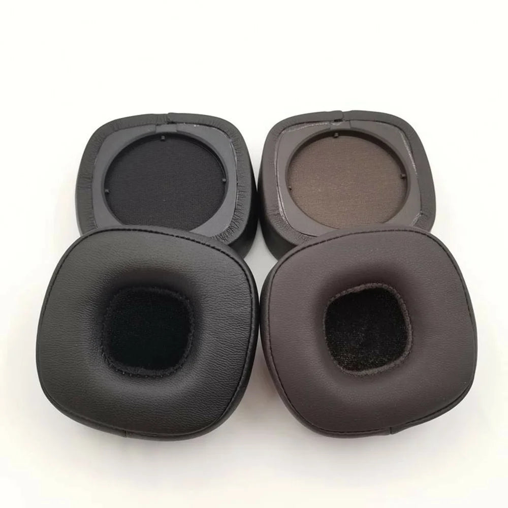 1 Pair Headphone Earpads For Marshall Major IV Protein Leather Replacement Cushions Earcups - Black - 3