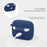 For Edifier Neodots Silicone Case Cover with Anti Lost Buckle Bluetooth-compatible Earphones Protective Sleeve - Dark Blue - 4