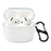 For AirPods 4 Bluetooth-compatible Earbud Case Transparent TPU Cover with Anti-Lost Buckle - 1