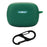 For JBL Wave Beam 2 Bluetooth-compatible Earphones Case with Anti Lost Buckle Silicone Protective Cover - Blackish Green - 1