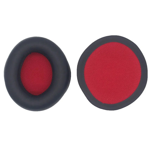 JZF-515 For Focal Listen Pro Headphones 1 Pair Replacement Ear Pads Foam Cushions - Black+Red - 1