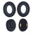 JZF-526 1 Pair for Bose QuietComfort 35 Headphone Replacement Mesh Cloth Ear Pads Cushions - Black - 2